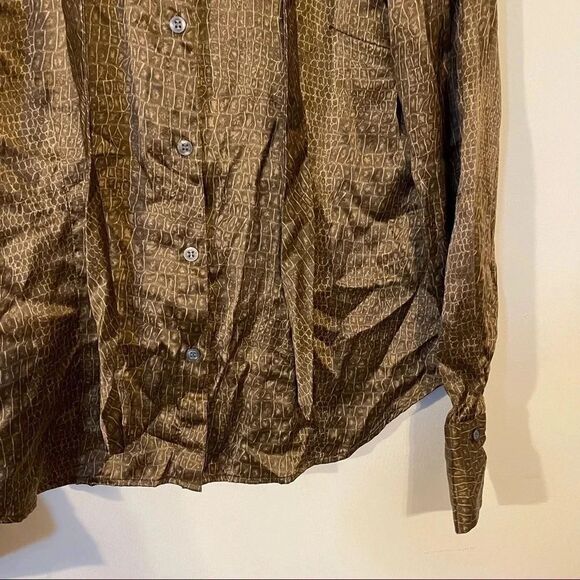 NY & Co | Silk Button down - Picture 2 of 7